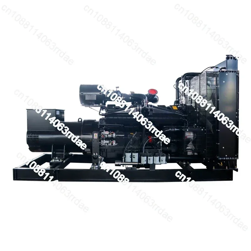 Factory Sale Price 1000kw 1MW 3-Phase Stamford Alternator Silent Soundproof Diesel Generator Set With 12V DC Output