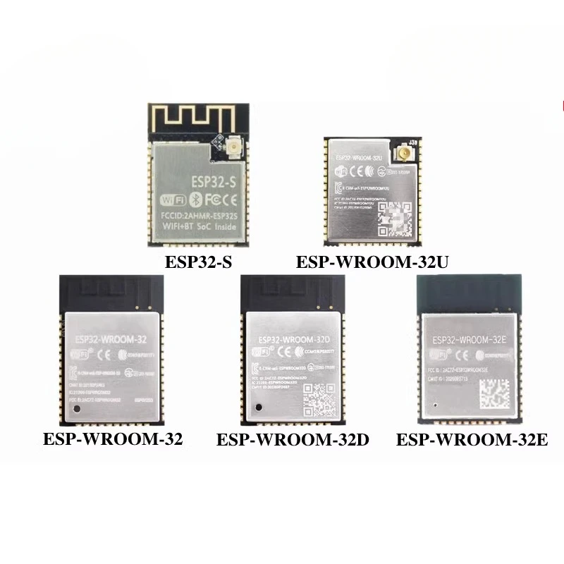 ESP32 Module WiFi Bluetooth Dual Mode Dual Core CPU ESP-WROOM-32U/32D/32E ESP-32S