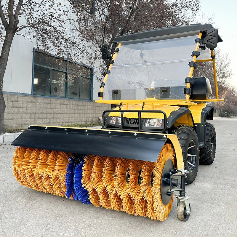 Four-Wheel Drive Snow Removal Vehicle Road Snowplow Snowblower With Core Engine for Farms