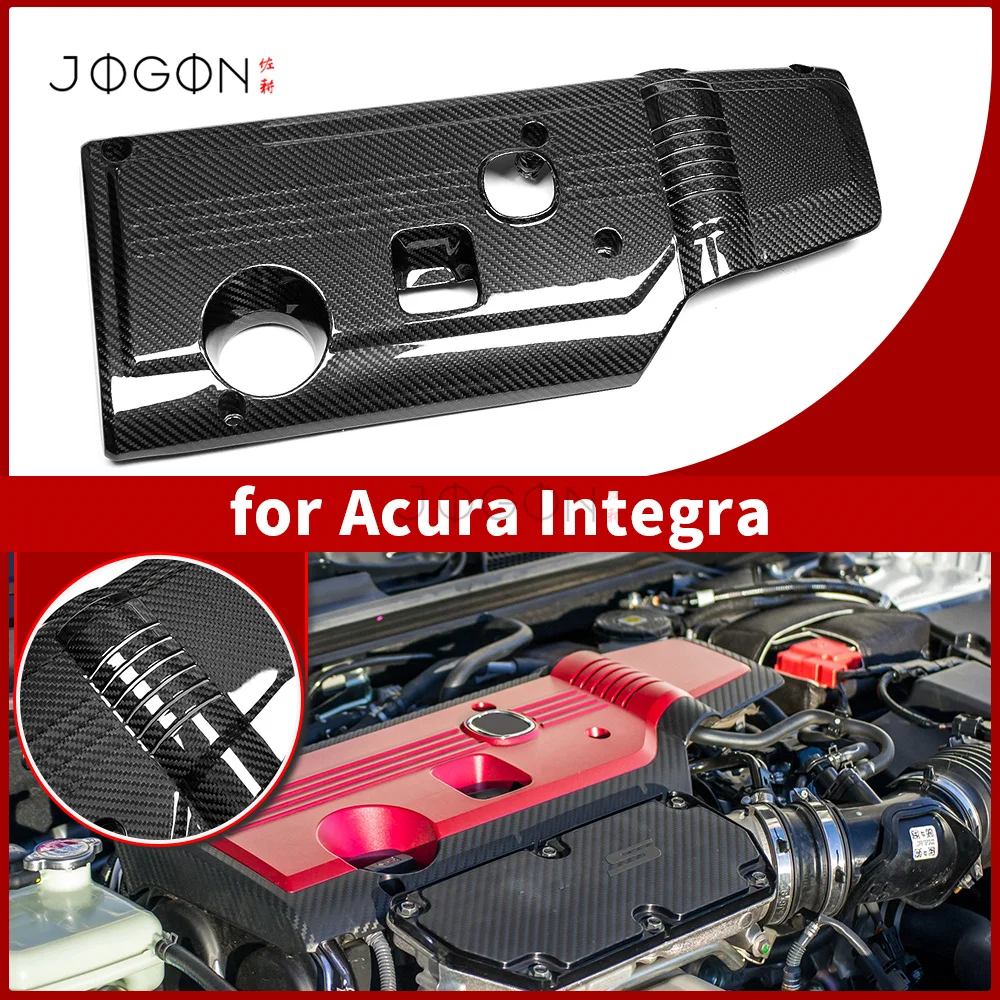 

Replacement Engine Bay Protective Cover Trim Pre-preg Dry Carbon Exterior Accessories For Acura Integra DE5 Type S 2023+