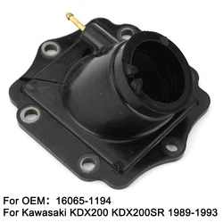 Motorcycle Parts Carburetor Joint Intake Manifold Interface Adapter for Kawasaki KDX200 KDX200SR KDX 200 1989-1993 16065-1194