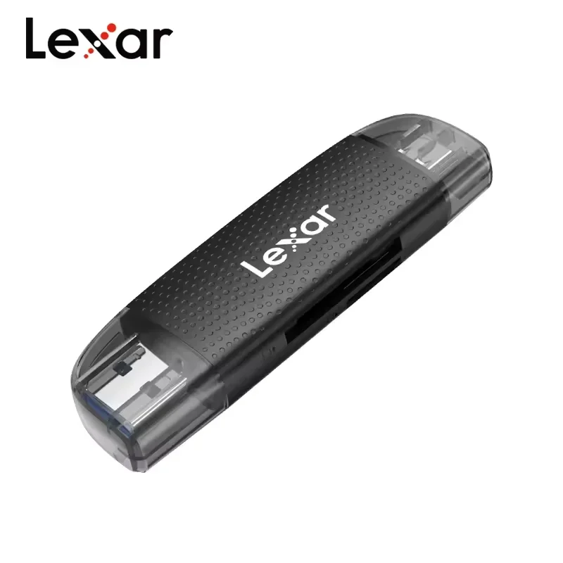 Lexar RW310 SD Card Reader and Micro SD Card Reader Dual-Slot USB-A USB-C Reader USB 3.2 Up to 205Mb/s for Computer and Phone
