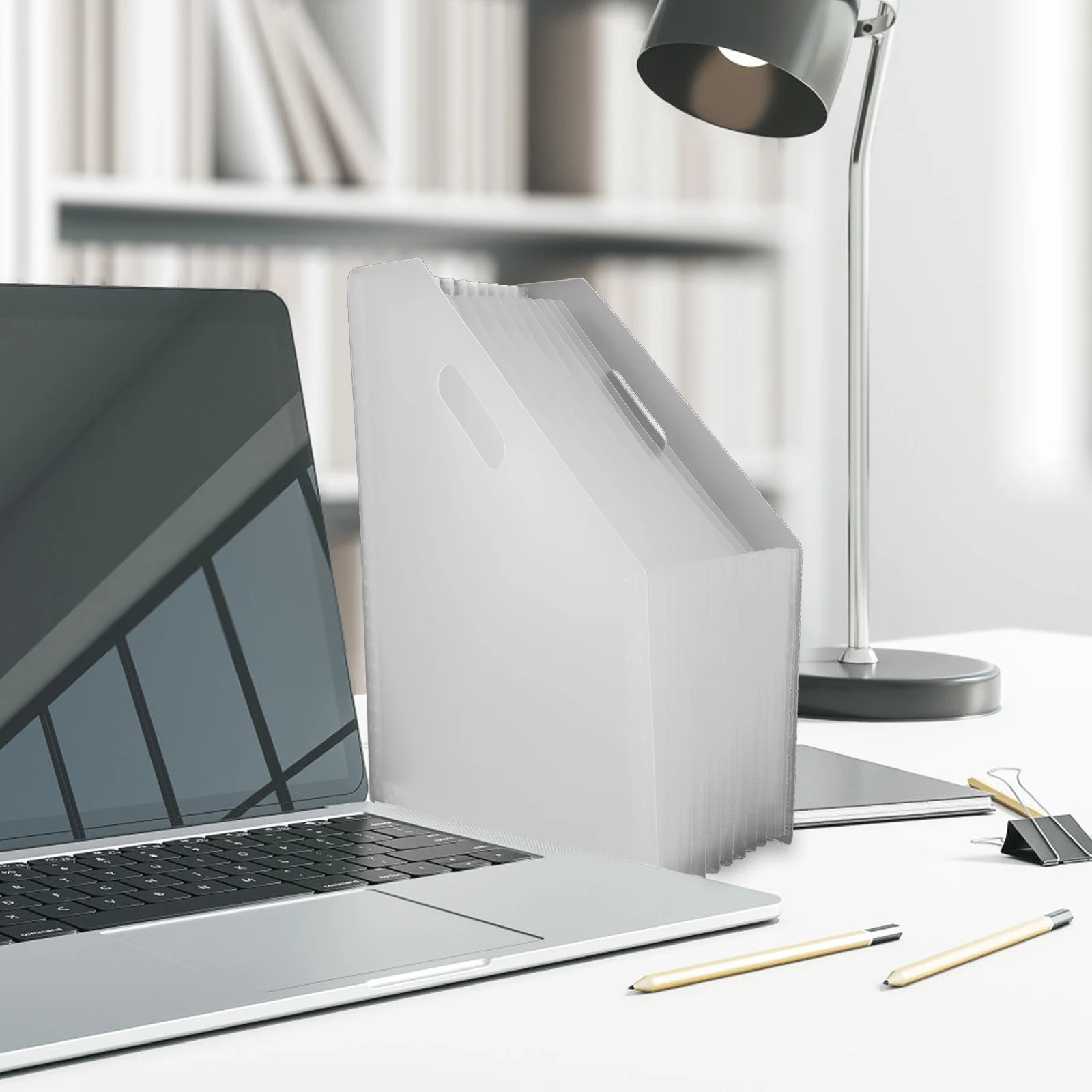 

Plastic Accordion File Organizer Large Capacity Expandable Folder For Documents Receipts Desktop Storage Holder