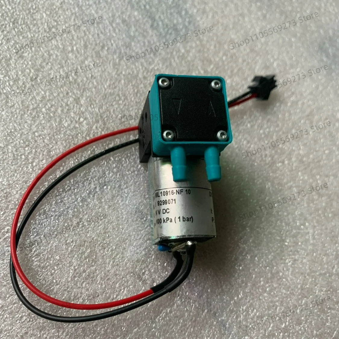 24V DC Micro Diaphragm Pump 3.4W Portable Flow Vacuum Pump for Lab Biochemical Use