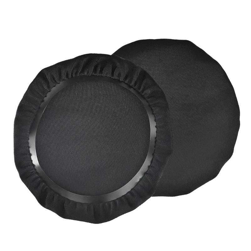 Almohadillas lavables para los oídos, cubiertas para sudor para uso higiénico, gorros elásticos, 2 uds.