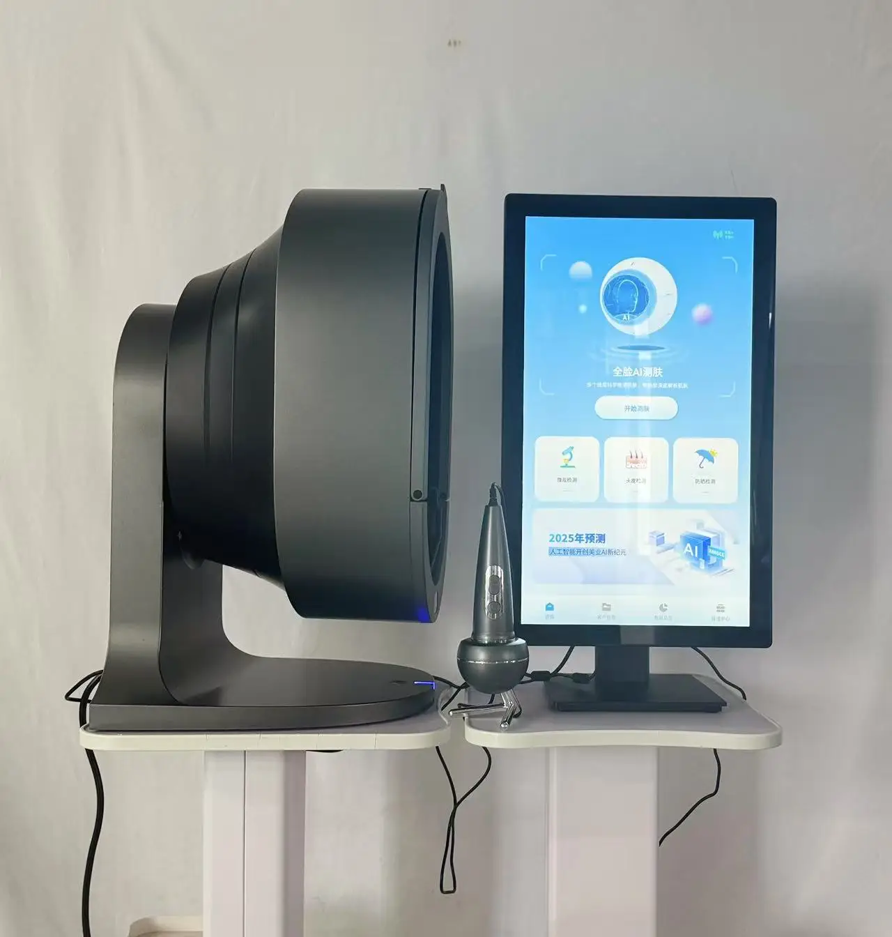 Nieuwe 3D gezichtshuidanalysator AI huidanalysator gezichtshuidanalysator huidanalysescanner 15,6 / 21,5-inch selectie