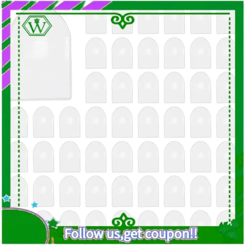 

ABIK-600 Pack 2Inch Single Pocket Coin Sleeves, Plastic Coin Collection Supplies Transparent Holders Protector Clear Bags