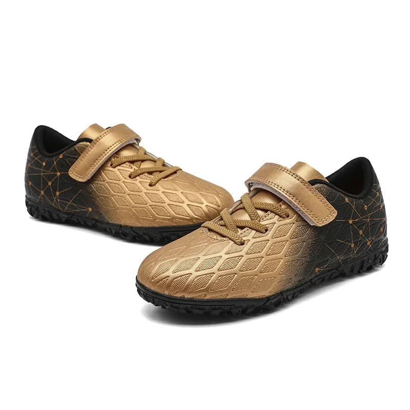 

New Men Soccer Shoes Long Spikes Comfortable Breathable Boys Non Slip Girls Cleats Outdoor Match Training Sport Football Boots