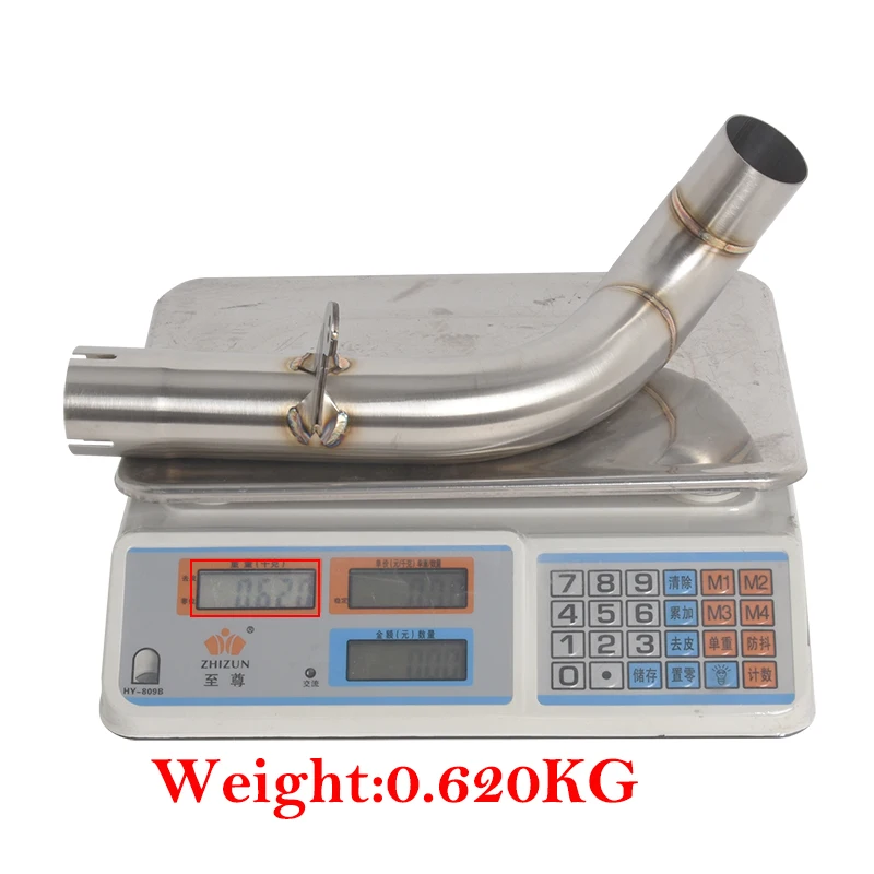 Slip On For VOGE 900DS 900 DS DS900X DS900 X 2024 2025 Motorcycle Exhaust Escape Modified Muffler Mid Link Pipe Connect Original image 6