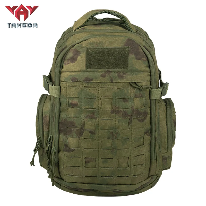 YAKEDA Hunting Backpack Tactical Backpack Camouflage Sports Outdoor Bag Large Capacity Travel Supplies Mountaineering Bag