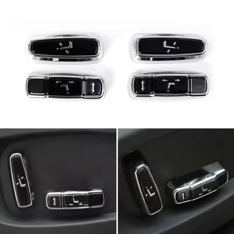Накладка на ручку регулировки сиденья для Land Rover Range Rover Sport Evoque 2016-2019, Jaguar XF 2016, XFL, F-PACE, XE, ABS