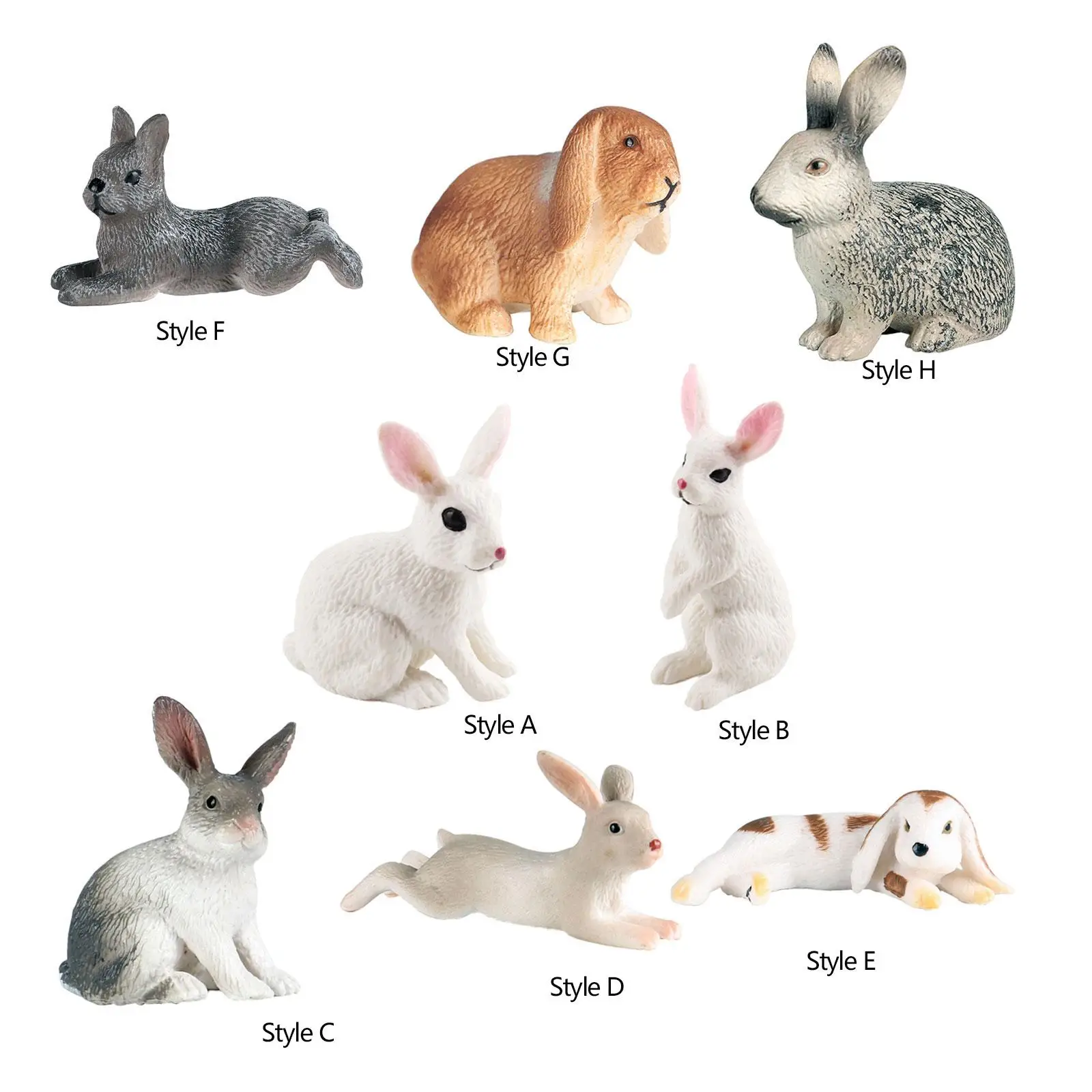 أرقام زخرفة المناظر الطبيعية الصغيرة للألعاب التعليمية وهدايا عيد الميلاد