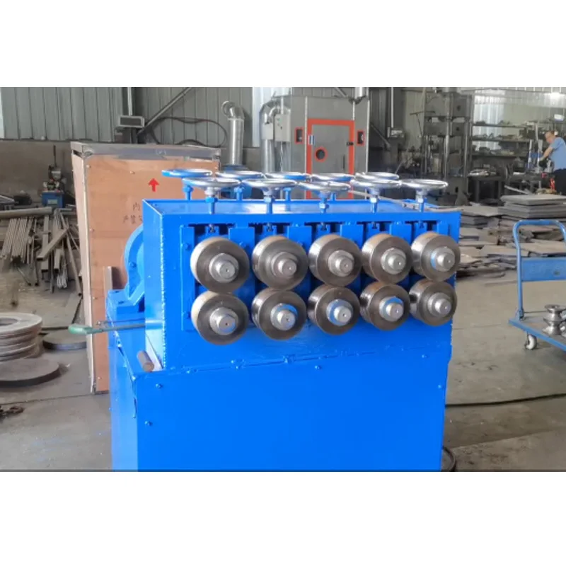 HCY Iron pipe square machine, multifunctional steel pipe fan machine, elliptical tube forming machine