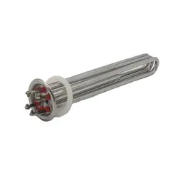 63mm Cap 380v 6000w Electric Water Heater Accessories Heating Element Tube Boiler Stainless Steel Parts