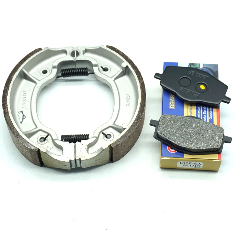 Pastillas de freno delanteras y traseras para motocicleta, para YAMAHA YBR125ED (3D91) 2005 2006 RT180 1995-1998 TT225 TT-R225 1999-2004 XT350 1992-2000