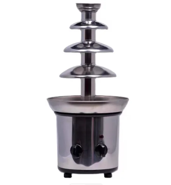 

Waterfall Melting Drizzling Sprinkling Machine Four-layer Chocolate Fountain Machine