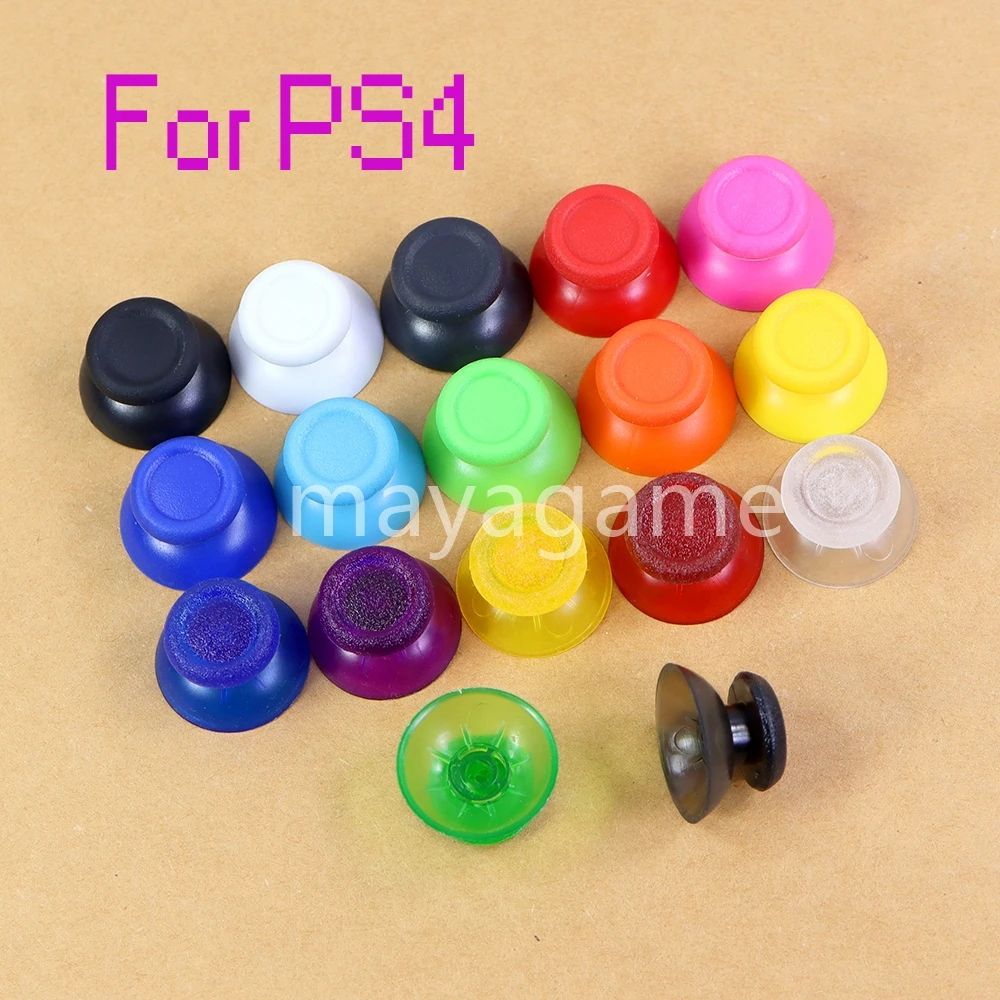 

OCGAME 200pcs/lot Transparent Thumbsticks Grips Cover 3D Analog Joystick Cap for PS4 playstations 4 Wireless Controller