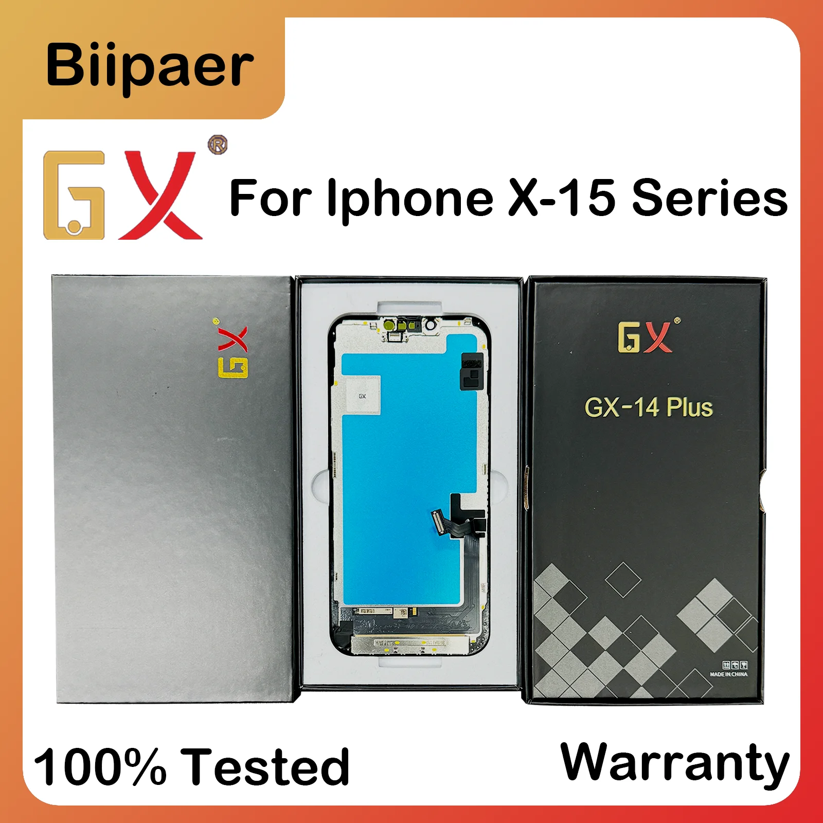 GX AMOLED LCD Pantalla Display For iphoneX XS XR XSMAX LCD Display Touch Screen Digitizer For iPhone11 Pro Max 12 12 Pro Max 13