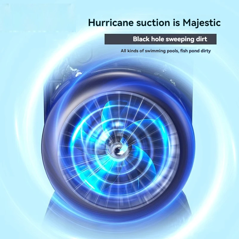 Pool Bottom Suction Pump Fish Pool Bottom Suction Equipment Underwater Vacuum Cleaner Algae Sludge Cleaning