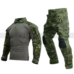 Emersongear Tattico G3 Uniforme Da Combattimento Set 2019 Versione di Aggiornamento Vestito Da Uomo Camicia Pantaloni Magliette e camicette Duty Cargo Pantaloni Da Caccia All'aperto MCTP