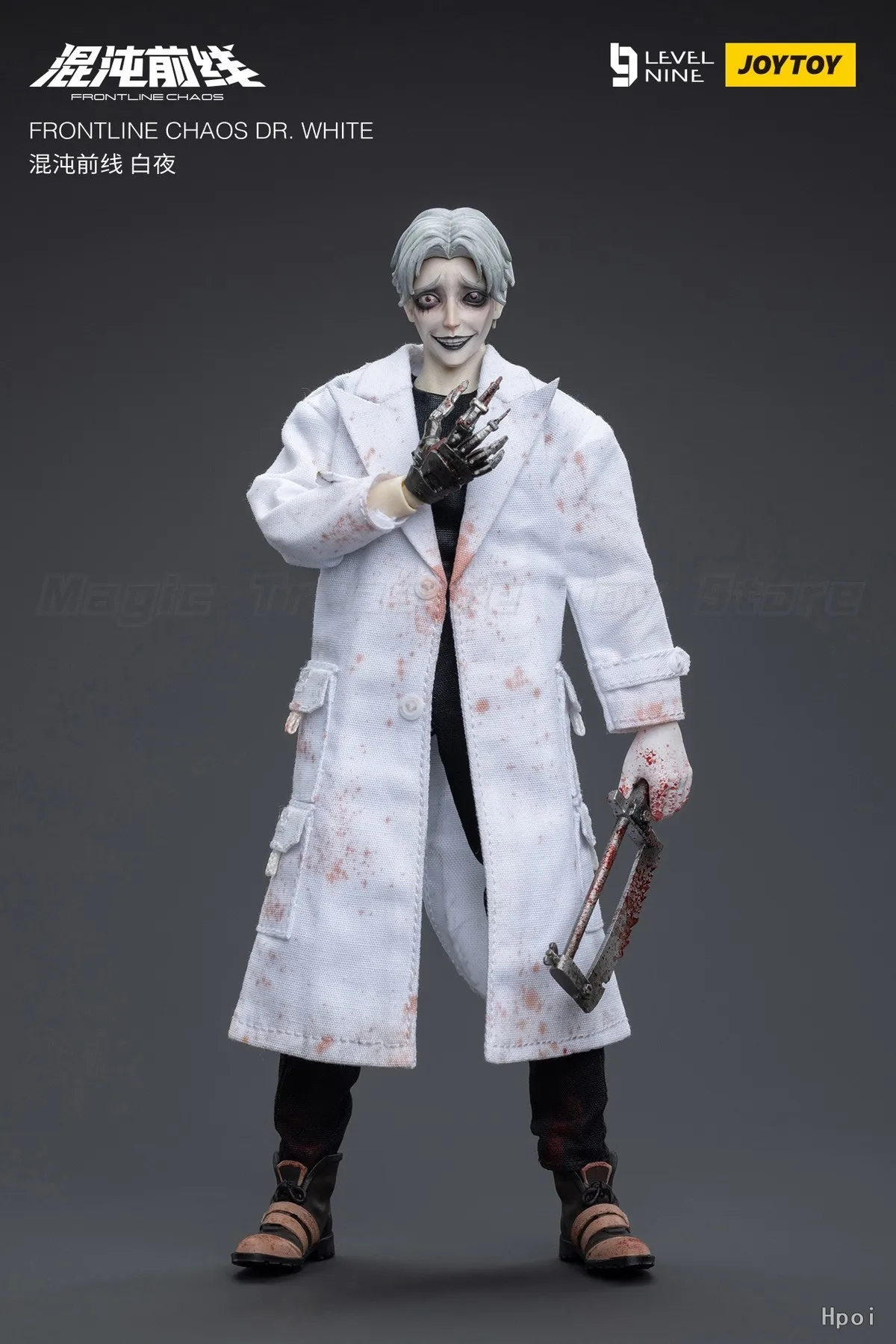 【In stock】JOYTOY Action Figure Ninth Level Society Chaos Frontline Dark Doctor & Crazy Nurse Anime Military 1/12  Model
