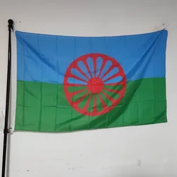 Gypsy Romani Peoples Flag Romanies Romany Gipsy Travellers Outdoor 90X150cm Hanging For Decoration