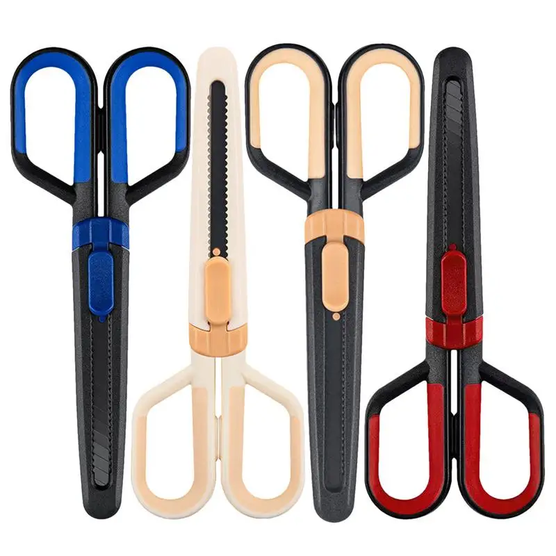 Household Scissors All Purpose House Scissors Craft Scissors Desk Scissors 2 In 1 Cutting Tool Multipurpose Scissors Comfortable