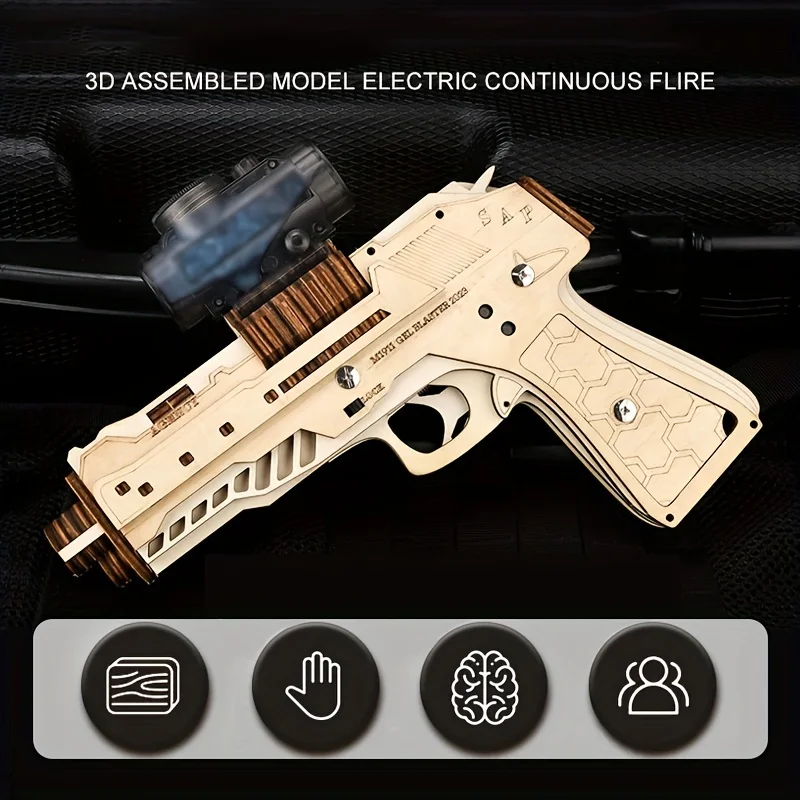 Esplatter elétrico gel bola arma airsoft água gel bola blaster arma brinquedos pistola de ar para atividades ao ar livre tiro equipe jogo presente