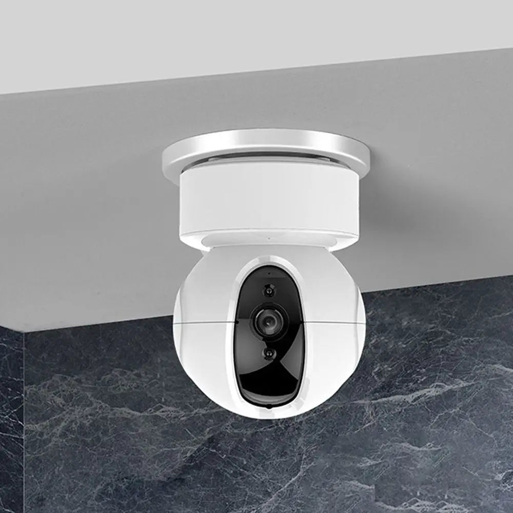 Useful Snap-on Camera Supporting Holder Wall Mounted CCTV Monitoring Bracket Space-saving Surveillance Mount Shelf