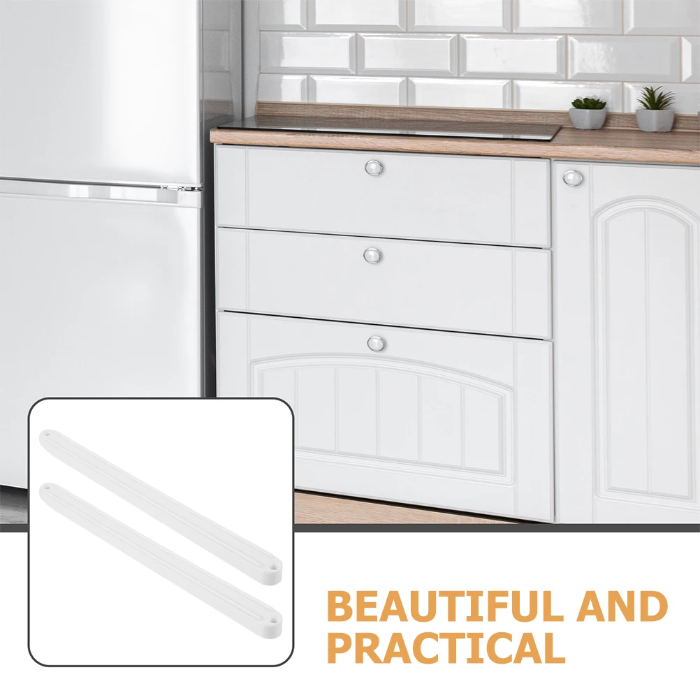 2 مجموعات درج السكك الحديدية 235 مللي متر دائم البلاستيك الجانب جبل الشرائح استبدال دليل السلس انزلاق الأثاث الملحقات