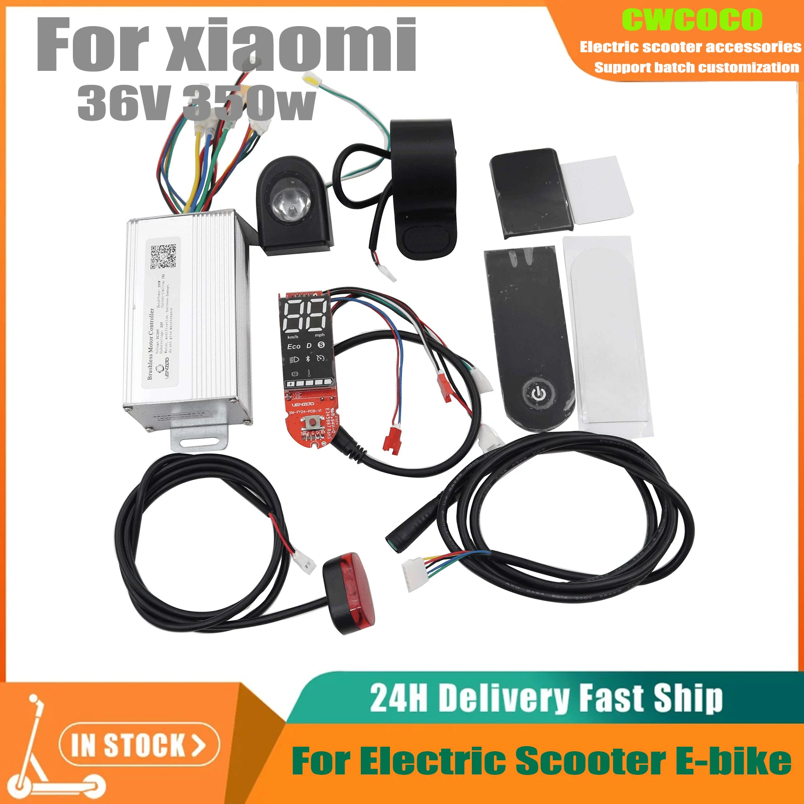 

Electric Scooter Controller Board With APP Control & Digital Display Function Controller Kit for Xiaomi M365/Pro Scooter Parts