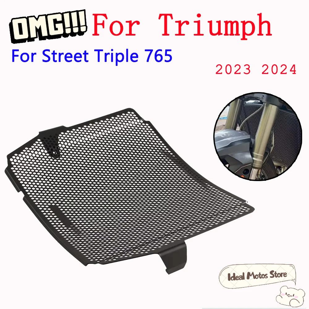 

For Triumph Street Triple 765 R Rs 765R 765Rs Street Triple 2023 2024 Motorcycle Accessories Cnc Radiator Grille Guard