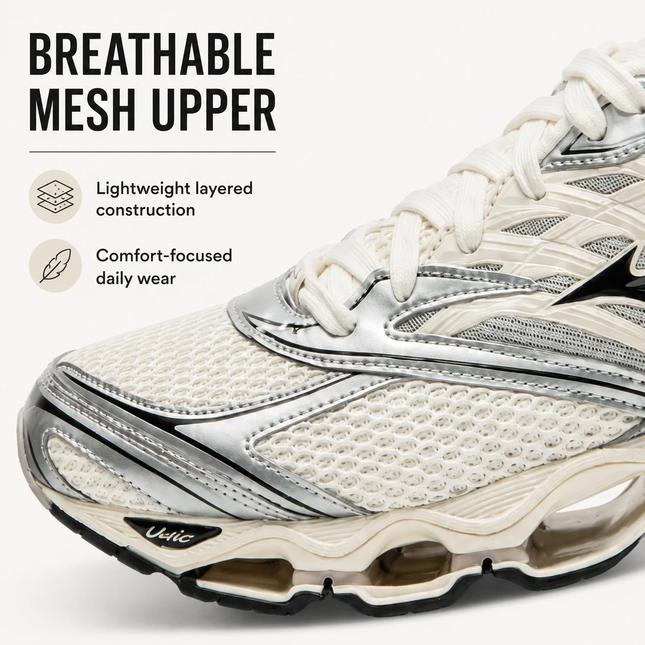 Mizuno WAVE PROPHECY LS Men Running Shoes 2026 New Off-White
