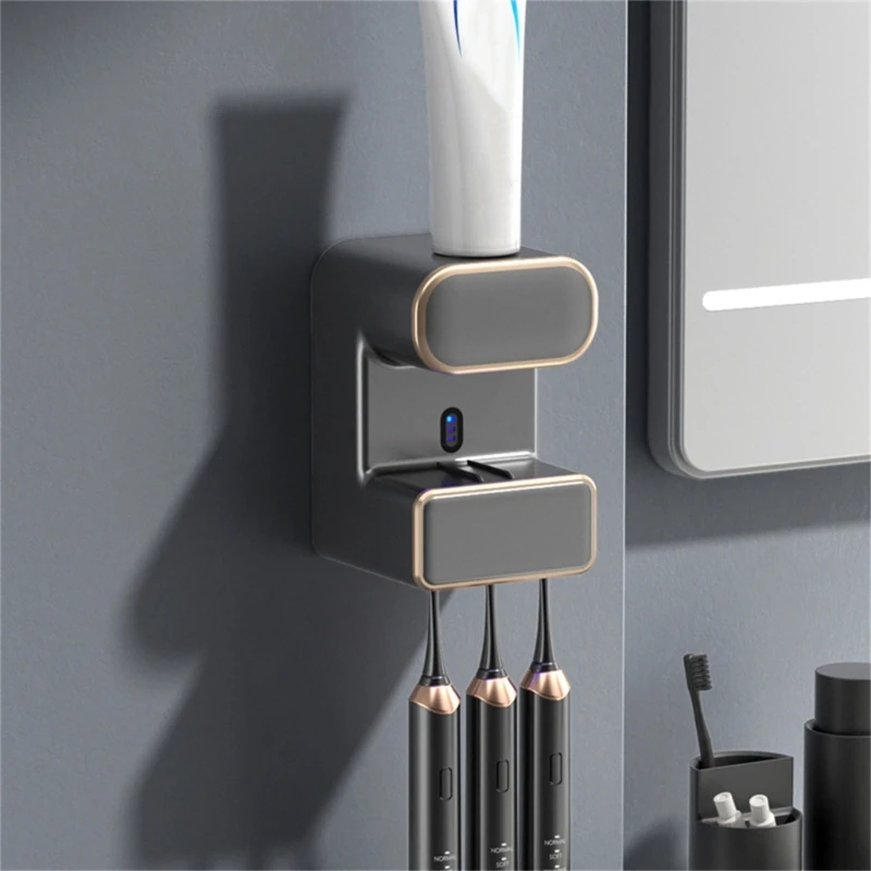 Automatic Toothpaste Dispenser Electric Toothpaste Dispenser Toothbrush Holder Drop Shipping