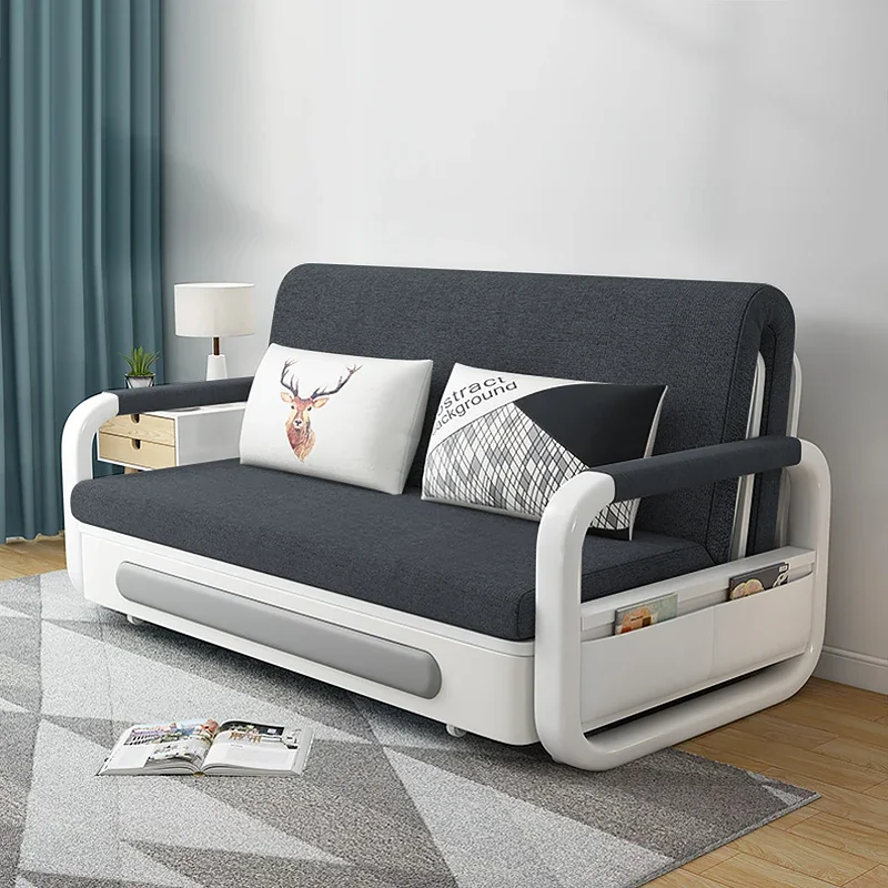 Sofa Bed Space-saving Multifunctional Folding Leisure Sofa Chair Dual-use with Storage Space Fashion Simple and Comfortable