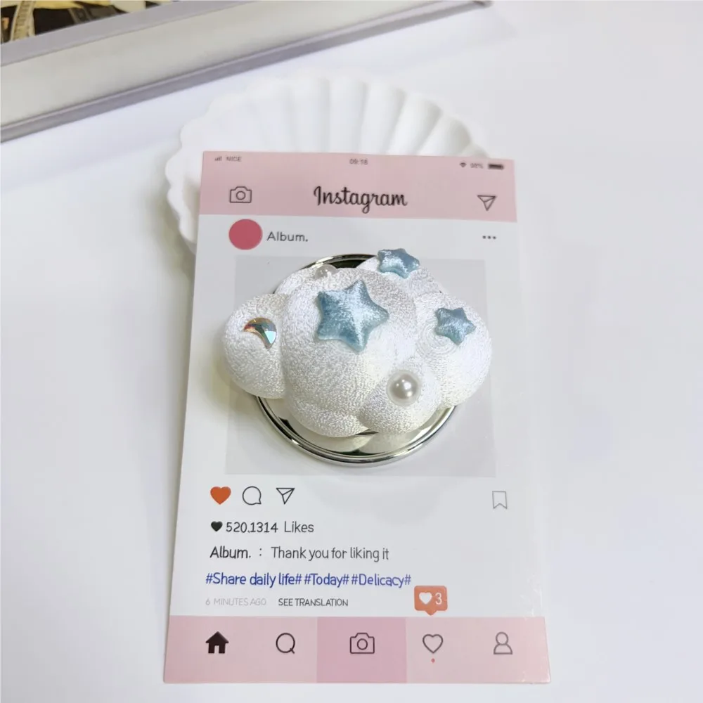 3D Cartoon Magnetic Phone PopSocket Anti-slip Korean Ins GripTok Kawaii Desktop Phone Kickstand Mobilephone Airbag Bracket Stand view 5