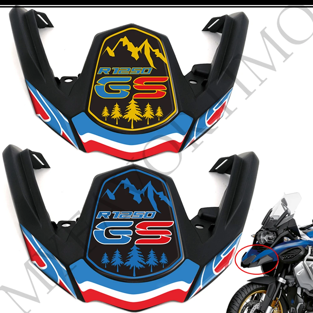 

R1250GS 2019 Motorcycle Stickers Decal Front Beak Fairing Extension Wheel Extender Cover For BMW R1250 GS LC ADV Adventure GSA