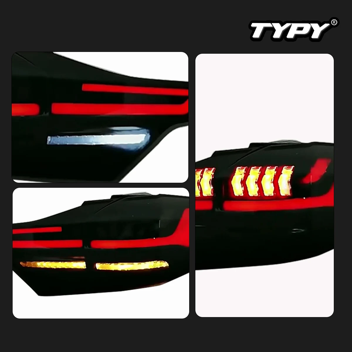 

TYPY Car For Toyota Rush Taillight 2018-2021 Upgrade Modified to New DRL Dynamic Turn Signal LED Auto Accessories
