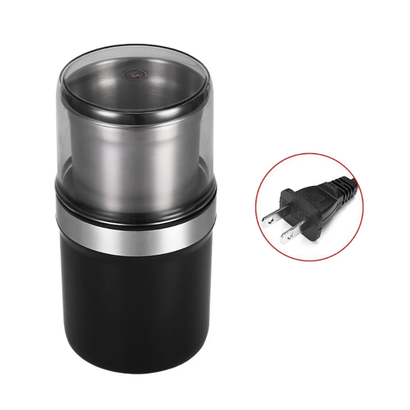 مطحنة القهوة الكهربائية المحمولة صانع القهوة الفولاذ المقاوم للصدأ حبوب البن آلة القهوة Triturator هدية الكريسماس 918D