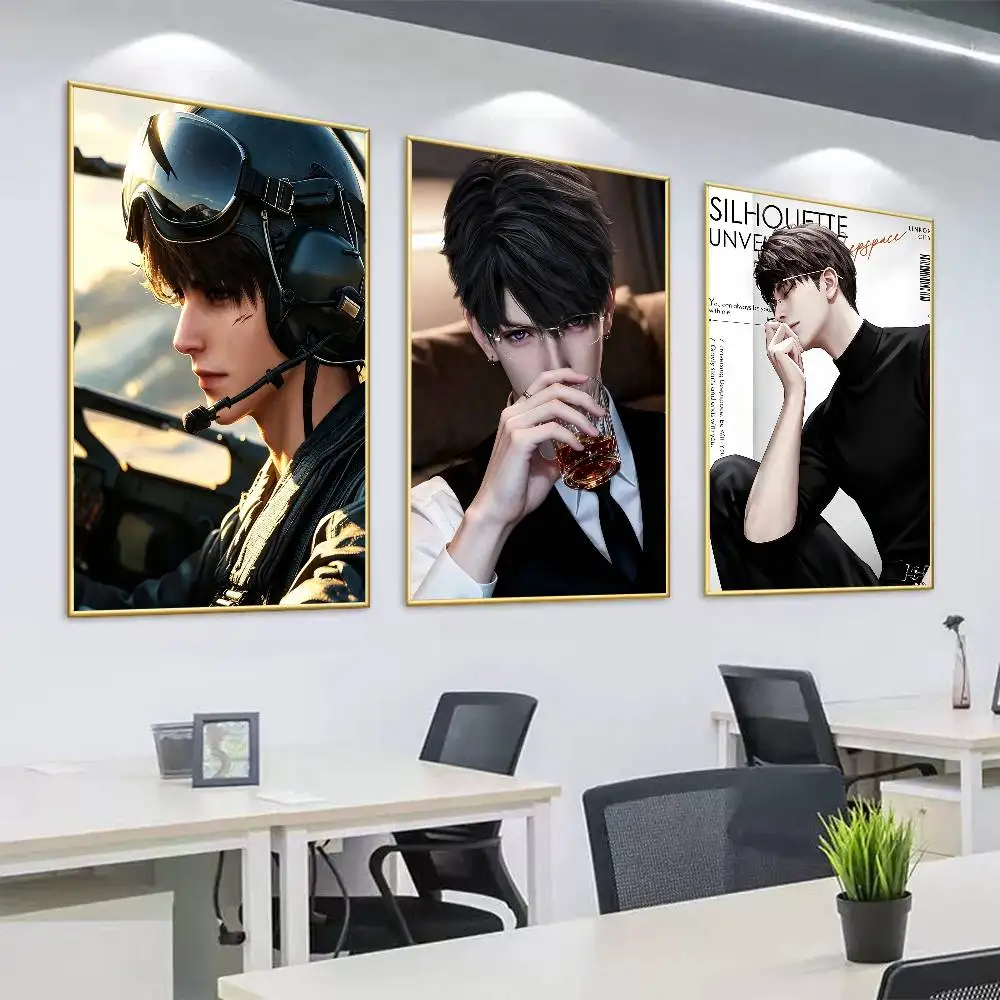 Caleb Game Love And DeepSpace Poster Wall Prints for Living Room Bedroom Office Home Decoration Gift
