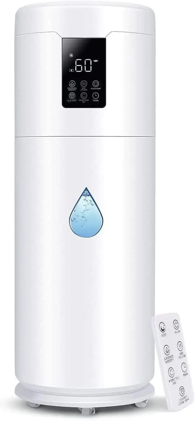 

Humidifiers for Large Room Home Bedroom 2000 sq.ft. 17L/4.5Gal Large Humidifier with Extension Tube & 4 Speed Mist,Top Fill Whol