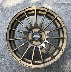 ENK RS055RR Bronze White 15  Inch 4x100  Alloy Car Accessories  Racing Wheel Rims