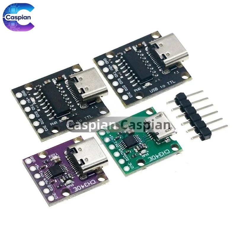 CH340N /CH9340C USB 2.0 To TTL Module Alternative CP2104 CP2102 PL-2303HX HT42B534 FT232RL CH340E Supprt Linux/Mac/Windows OTG