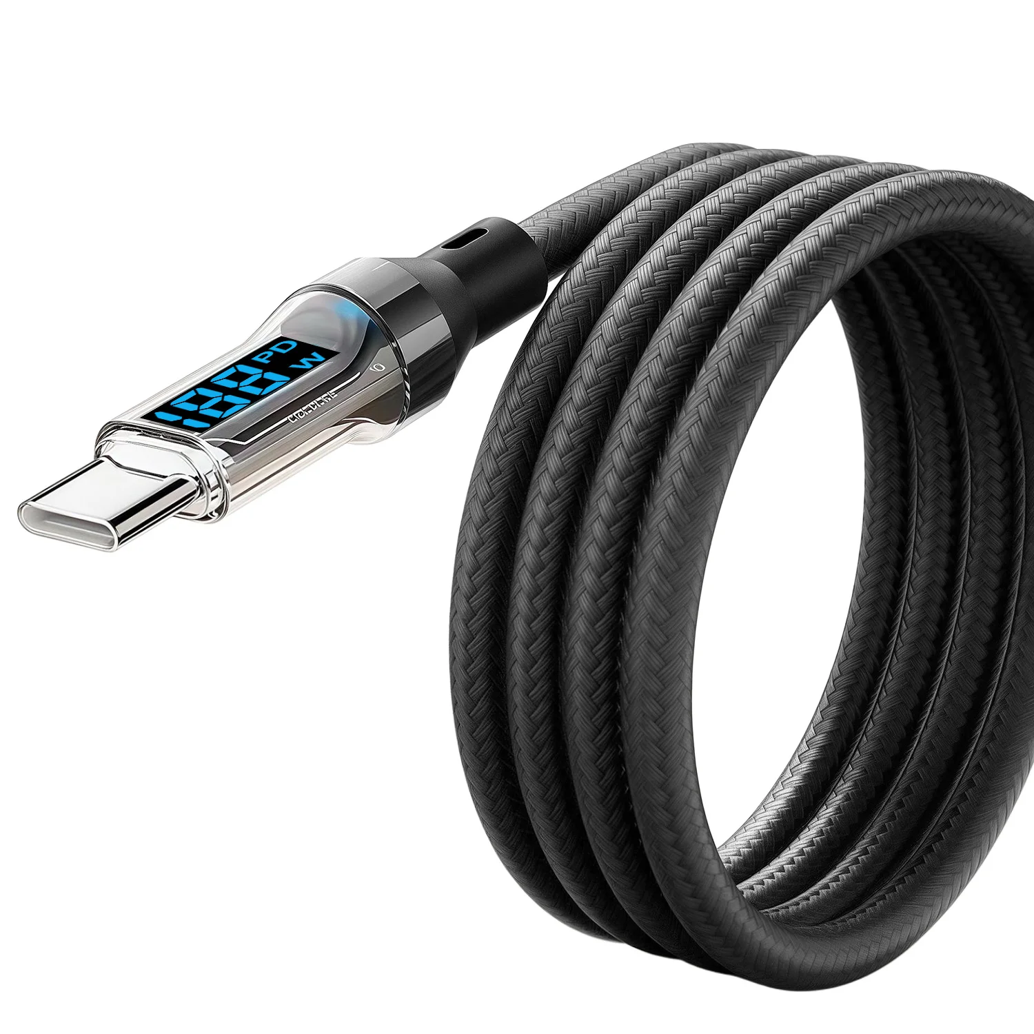 Digital Display PD 240W PD to USB C Fast Charging Cable Data Cable Cord Phone Charge Cable Type-C Cable USB C To C Charge Wire