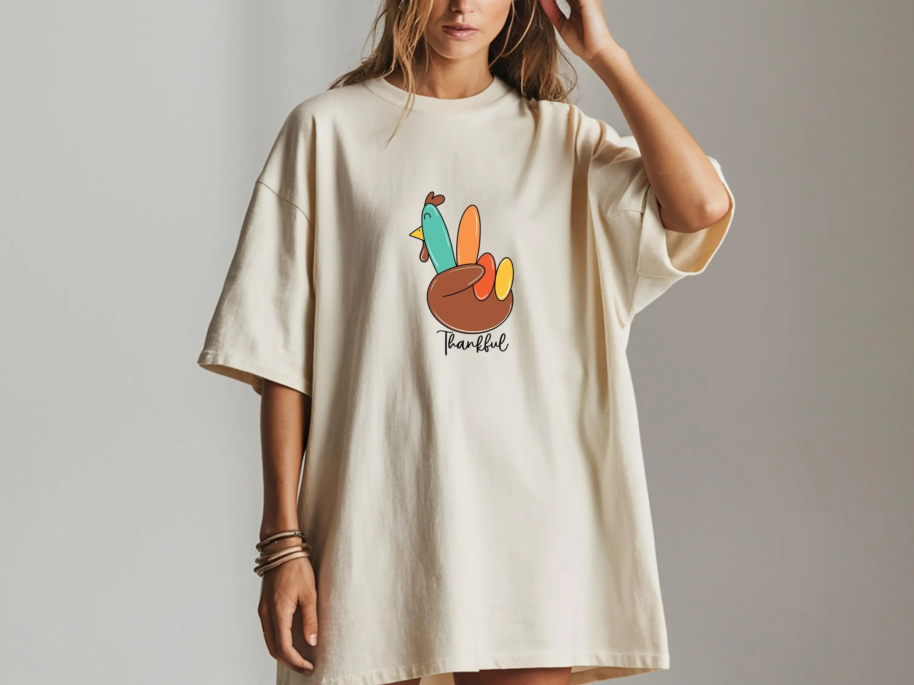 Peace Sign Turkey T Shirt Retro Thanksgiving Thankful For Happy