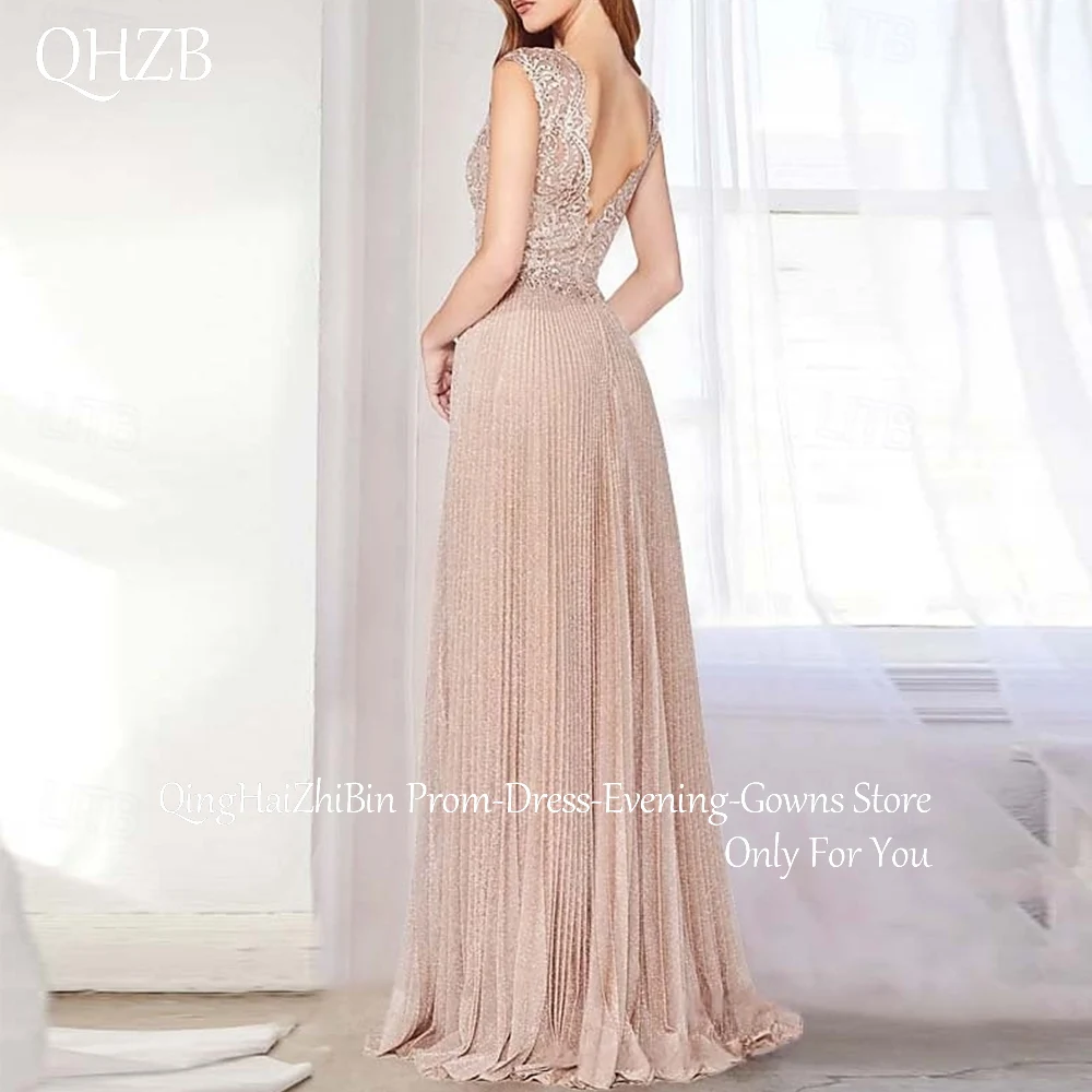Customized Elegant Long Mother of the Bride Dresses Chiffon Cap Sleeve Floor-Length A-Line Wedding Guest Party Groom Dress 2026