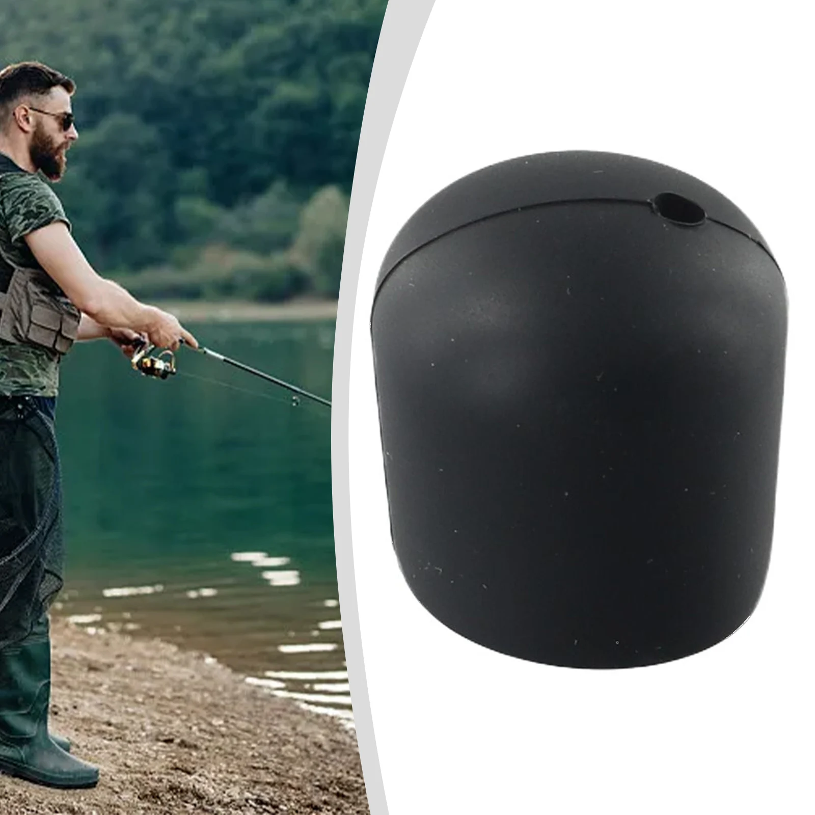 Fishing Rod End Cap Silicone Fishing Rod Plug Fishing Rod Handle Protective Case Tail Protector Fishing Tackle Accessories