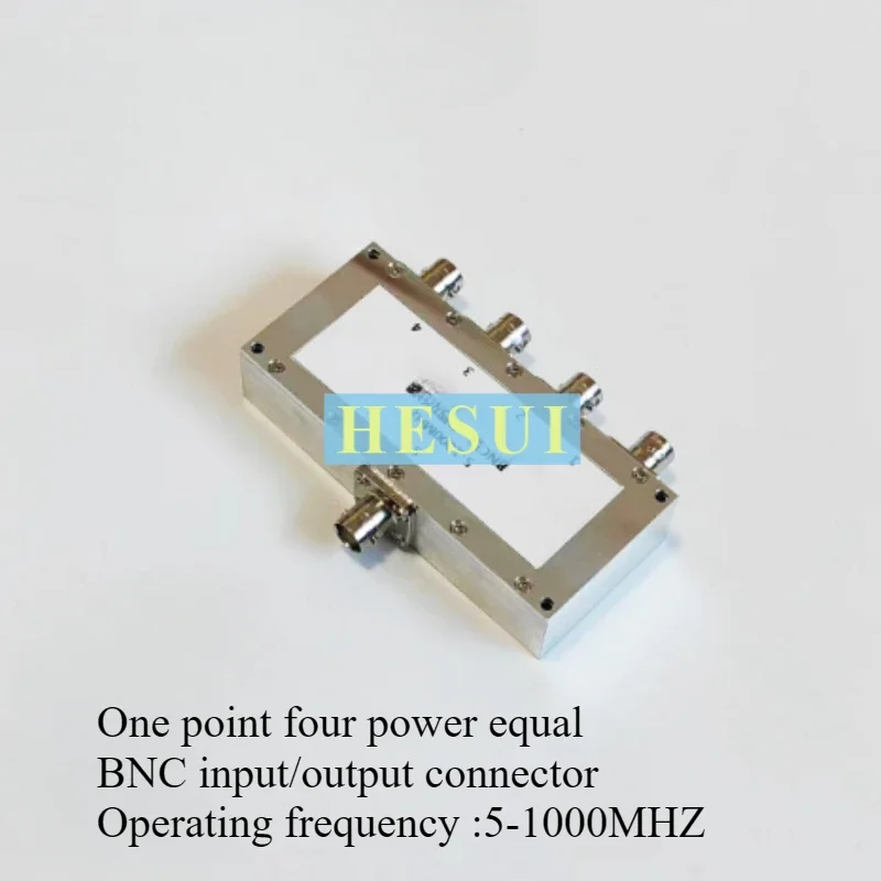 

BNC power divider 5-1000M One to Four RF BNC type combiner