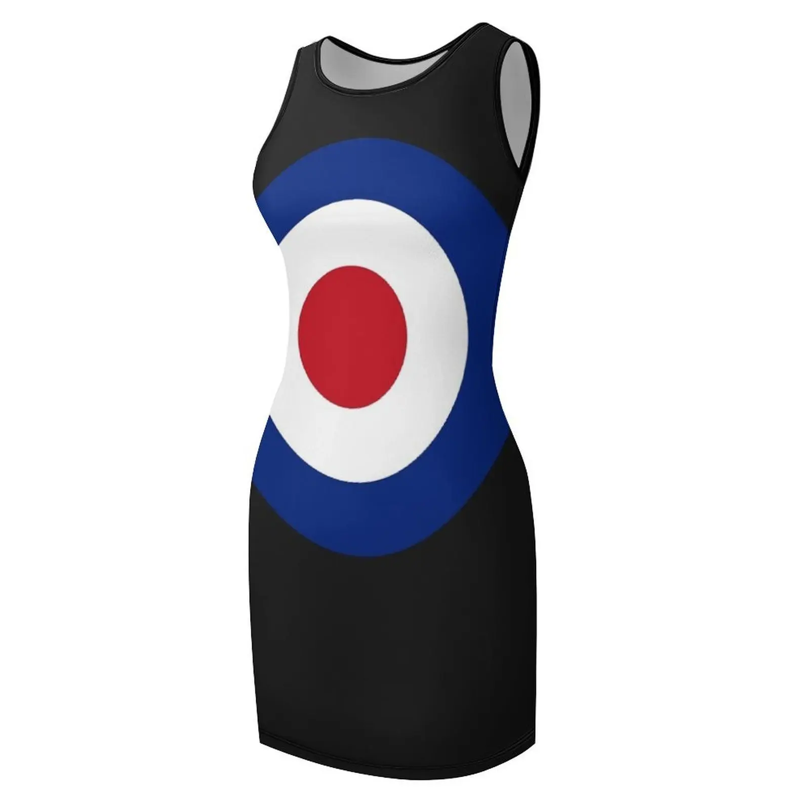 เสื้อยืดโมด รอนเดล คลาสสิค ชุดเดรสแขนกุด ชุดลำลอง ชุดเดรส ชุดปาร์ตี้ ชุดราตรี หรูหรา สง่างาม แบบดารา