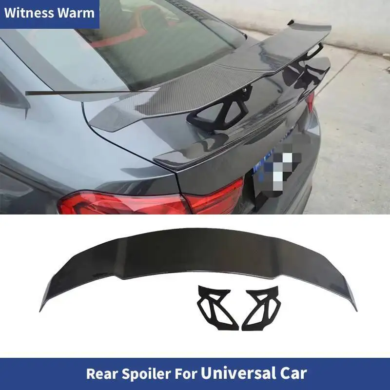 Universal Car- GTS-V Style Forgé En Fibre De Carbone Arrière Coffre Spomicrophone Aile pour BMW M2 M3 figuré Audi TT Benz Toyota Nissan ightSpomicrophone
